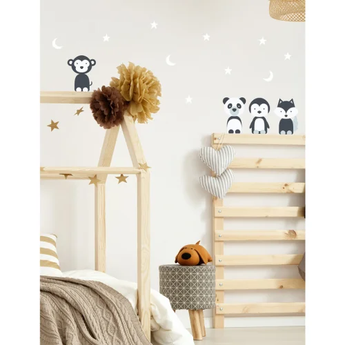 Baluna - Boho Stars Wall Sticker Set - II