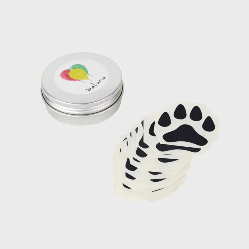 Baluna - Boho Paws Duvar Sticker Seti