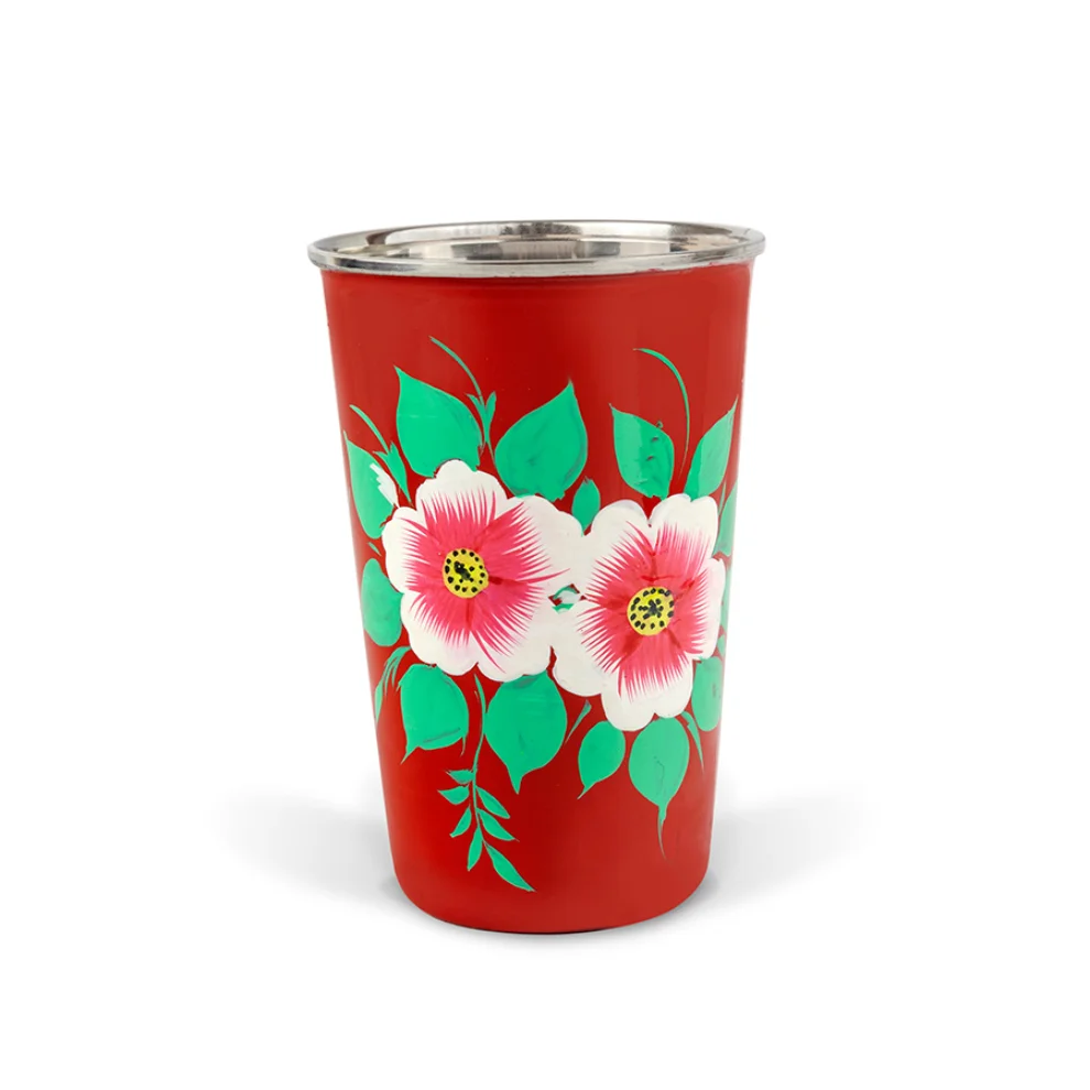 3rd Culture - Floral Tumbler - II