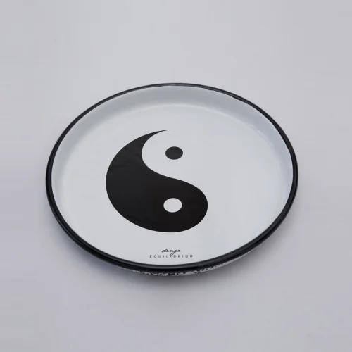 Mesele - Yin Yag Enamel Tray - (Balance)