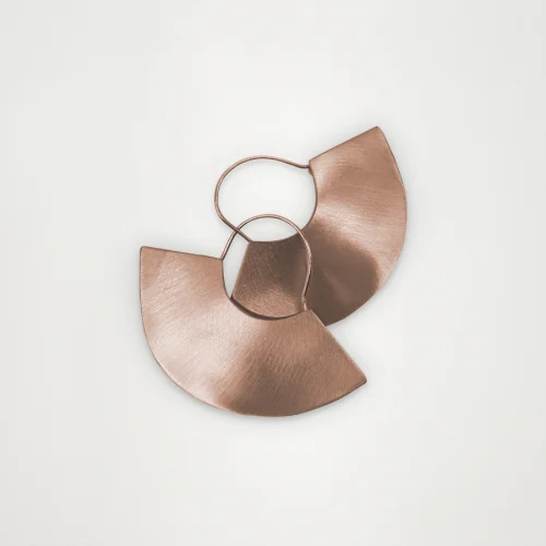 Unadorned Jewelry Design - The Fan Earrings