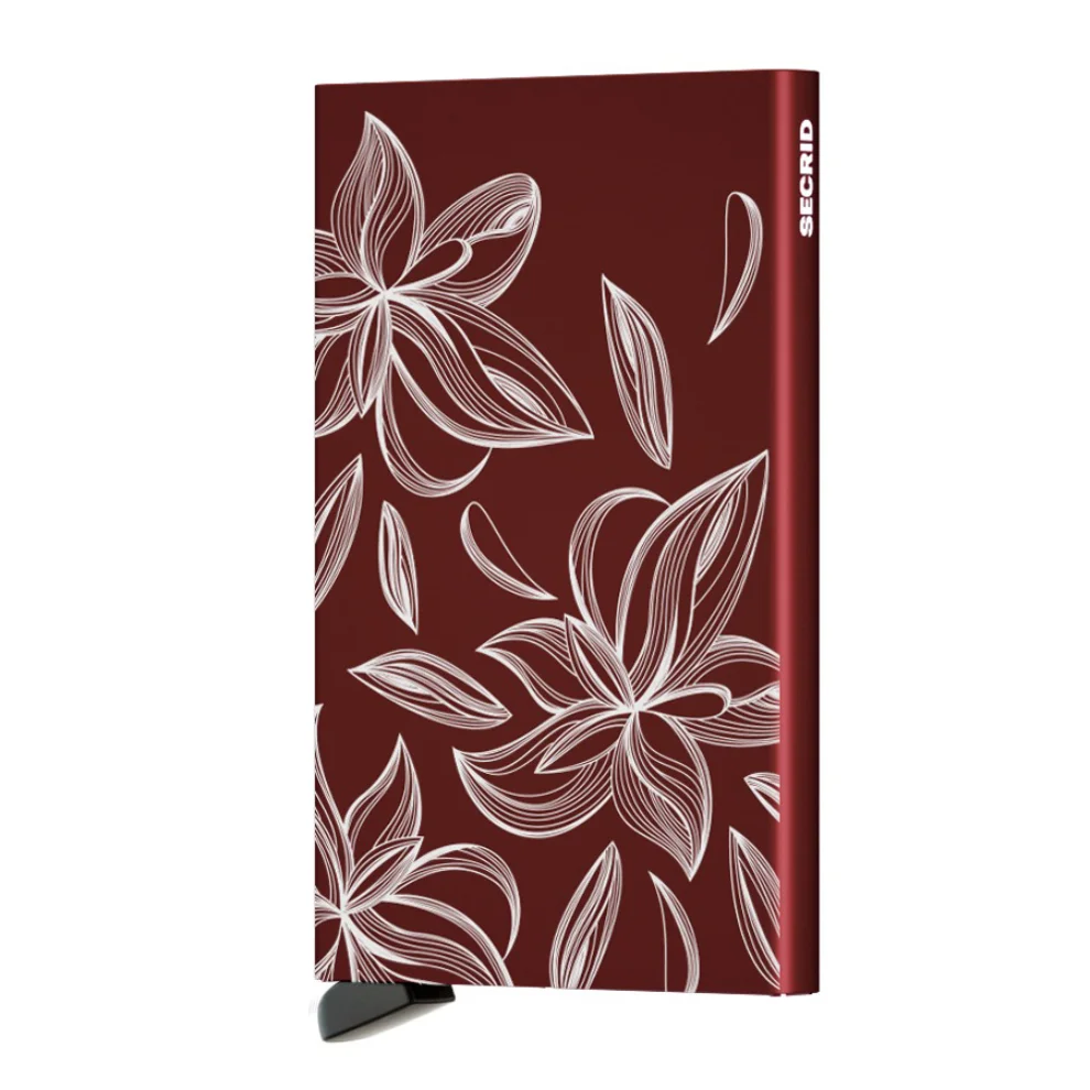 Secrid - Cardprotector Laser Magnolia Bordeaux