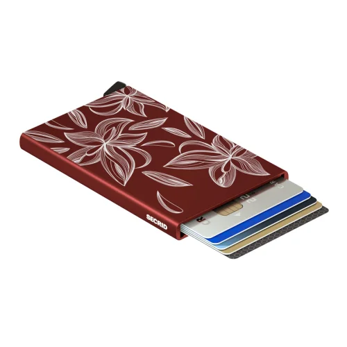 Secrid - Cardprotector Laser Magnolia Bordeaux