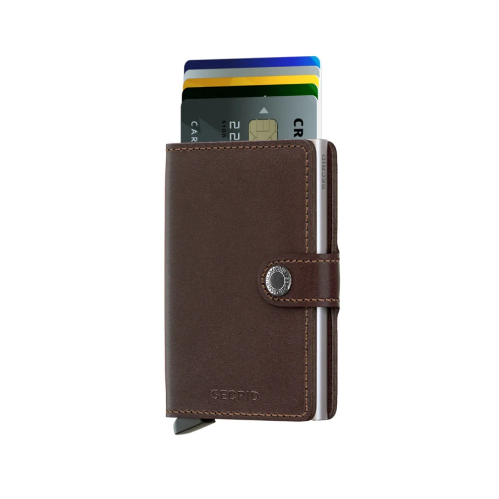 Secrid - Miniwallet Original Dark Brown Cüzdan