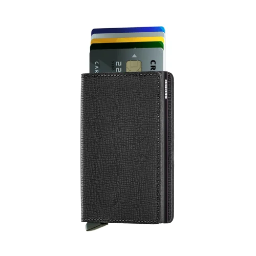 Secrid - Slimwallet Crisple Black Gold Cüzdan