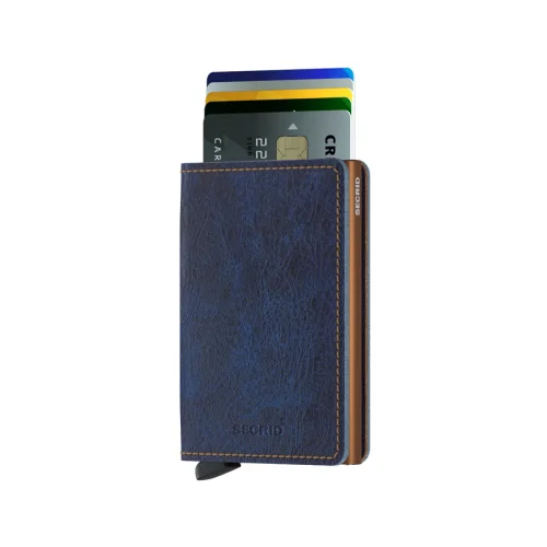 Secrid - Slimwallet Indigo 5 Cüzdan