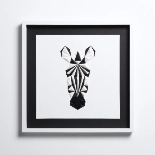 Paperpan	 - Zebra the Portrait Artwork