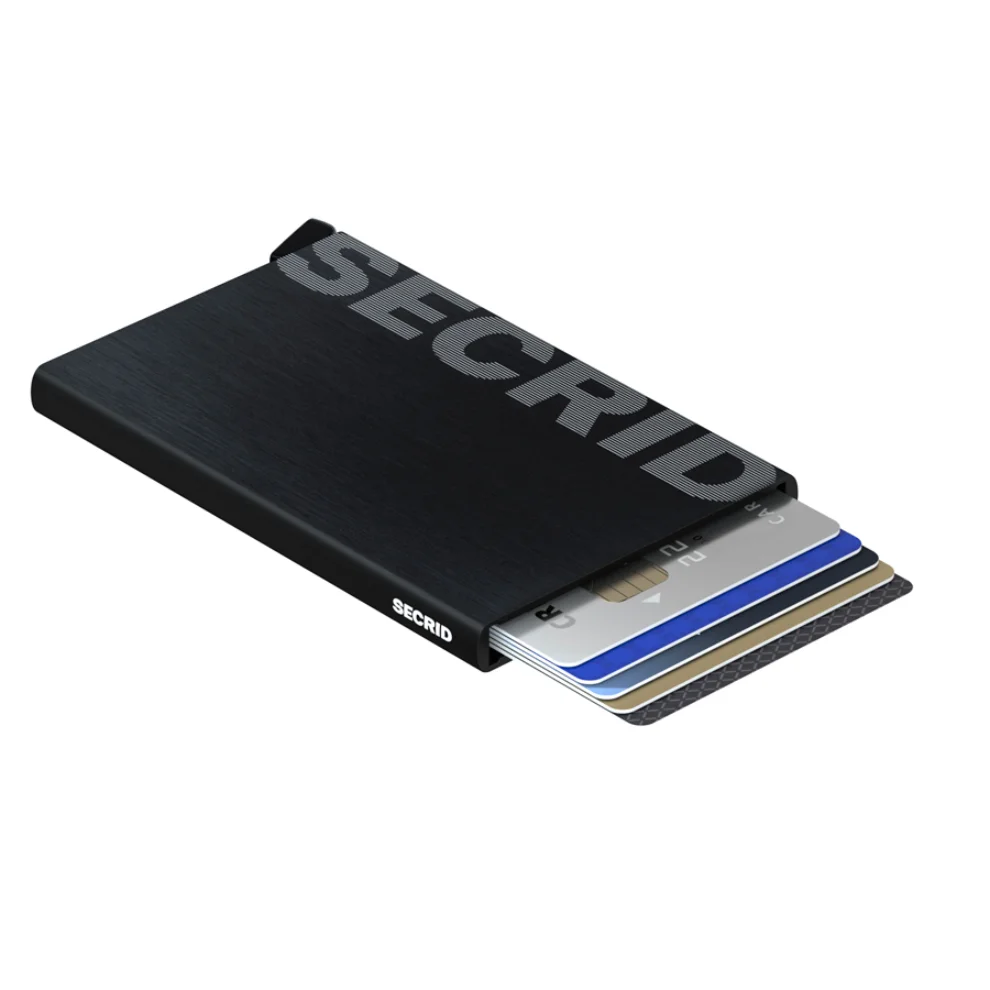 Secrid - Cardprotector Laser Logo Brushed Wallet