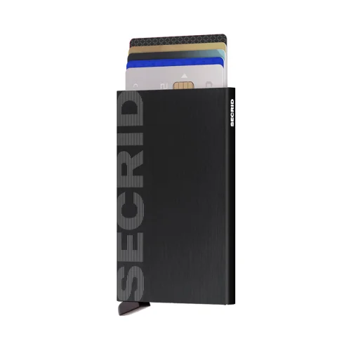 Secrid - Cardprotector Laser Logo Brushed Wallet