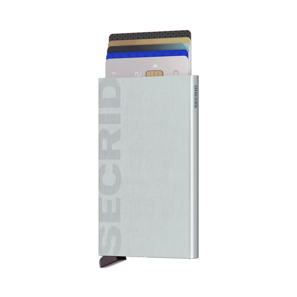 Secrid - Cardprotector Laser Logo Brushed Wallet