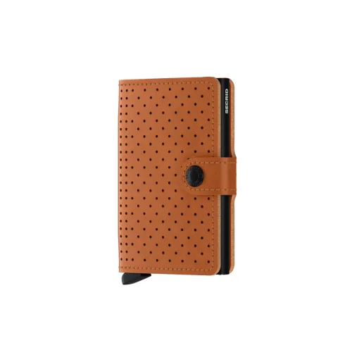 Secrid - Miniwallet Perforated Cognac Wallet