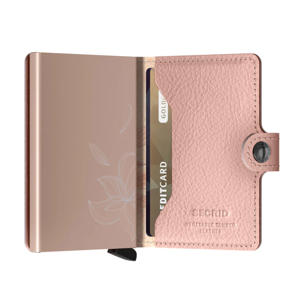 Secrid - Miniwallet Stitch Magnolia Rose Wallet