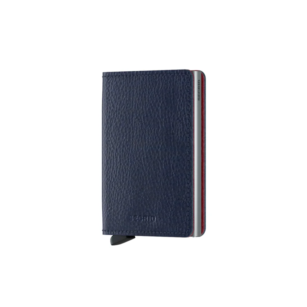 Secrid - Slimwallet Veg Tanned Navy Cüzdan