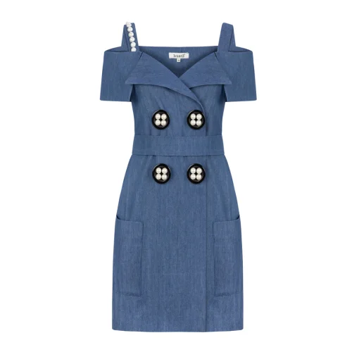 Bust2 - Iconic Denim Dress