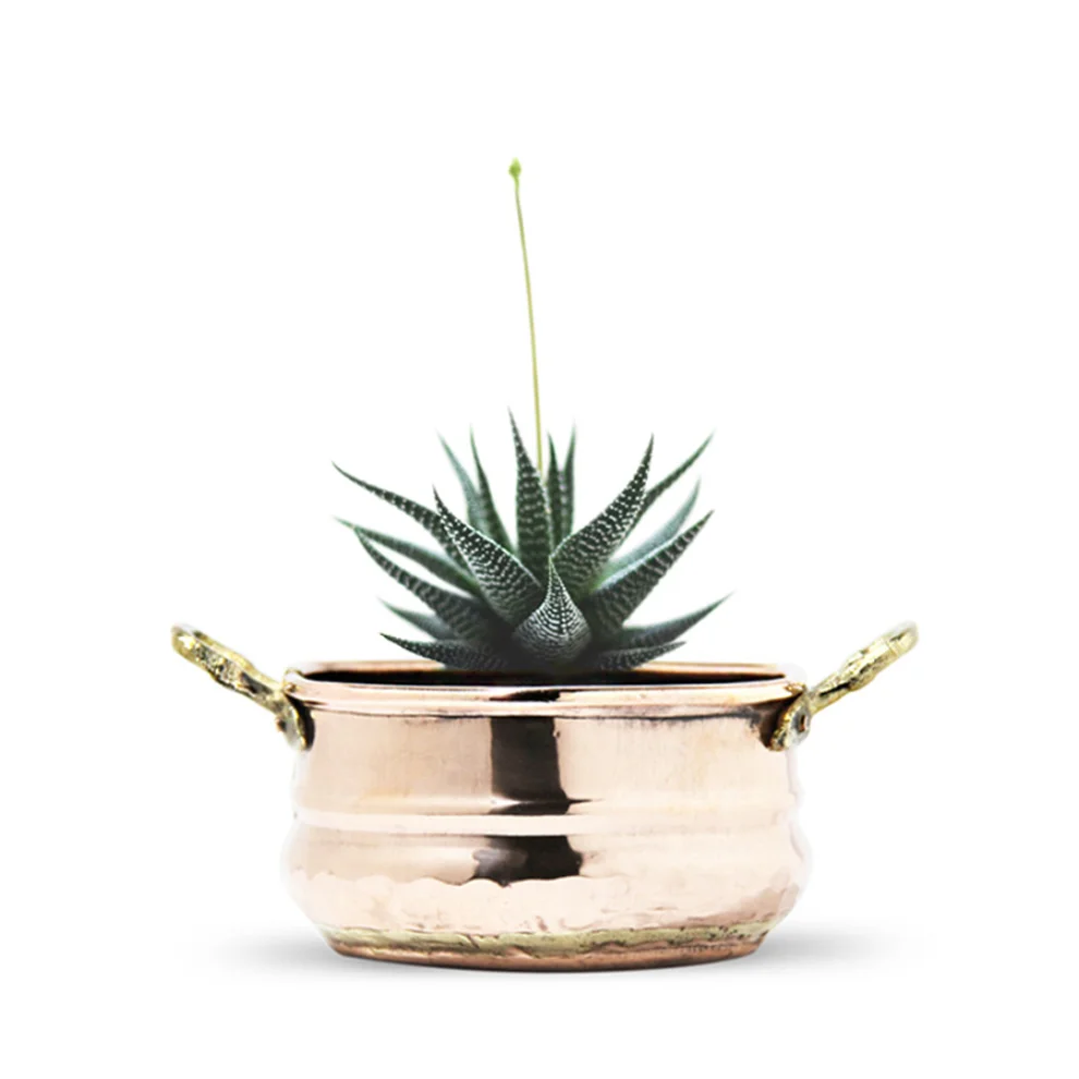 Coho Objet	 - Artisan Hexagon Copper Planter