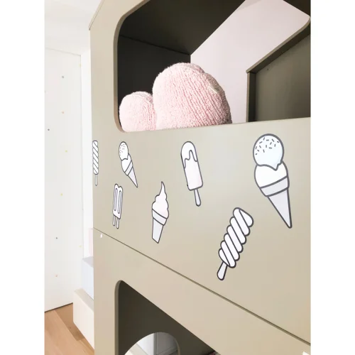 Pop by Gaea - Ice Creams Wall Sticker