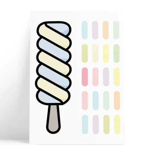 Pop by Gaea - Popsicle Wall Sticker