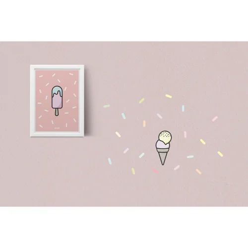 Pop by Gaea - Ice Cream Wall Sticker