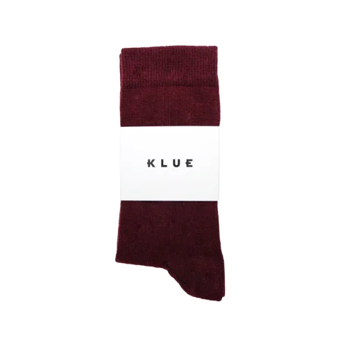 Klue Concept - Klue Solid Socks - Burgundy