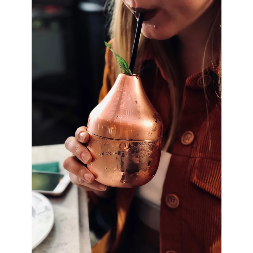 Bakır İstanbul - Pear Cocktail Glass