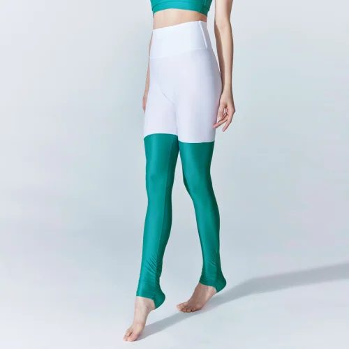 Vayu - Kapella High Waisted Extra Long Over the Heel Leggings, Yoga Leggings, Pilates Leggings