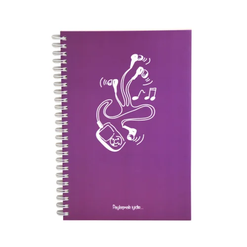 SosyalBen Store - Renkli Orta Boy Defter