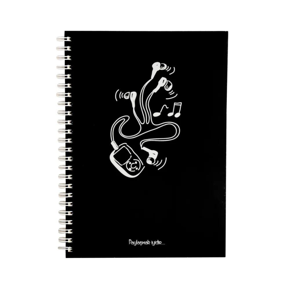 SosyalBen Store - Renkli Orta Boy Defter