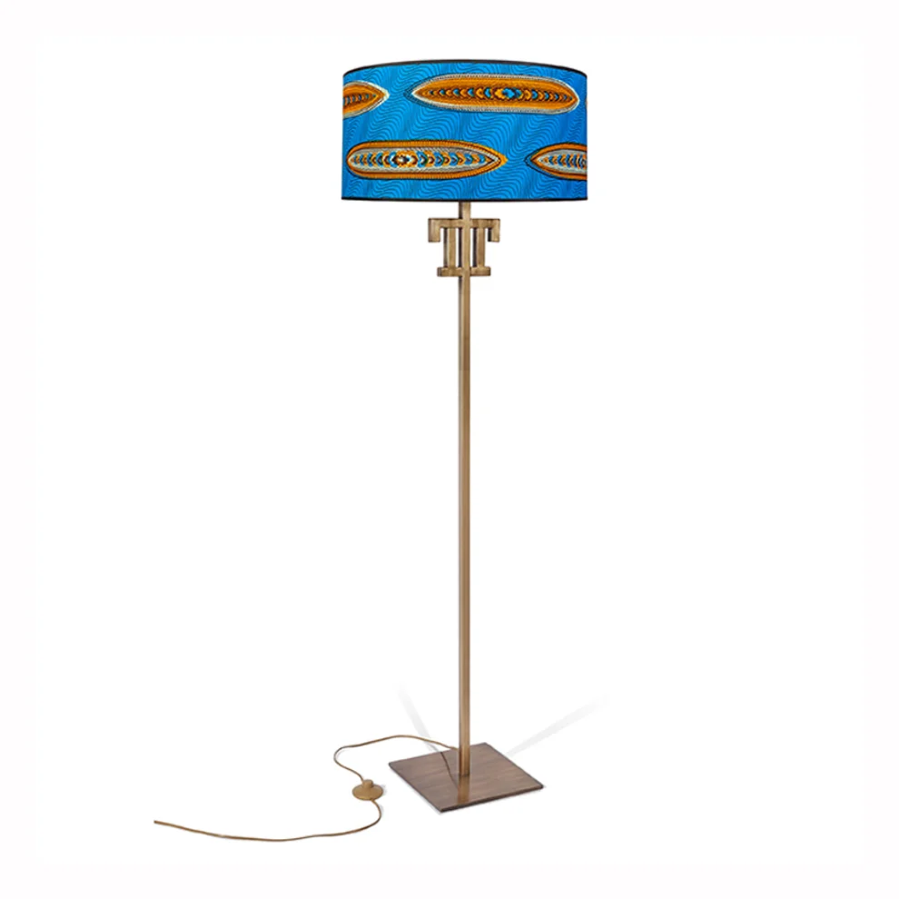 3rd Culture - Bamenda Floor Lamp