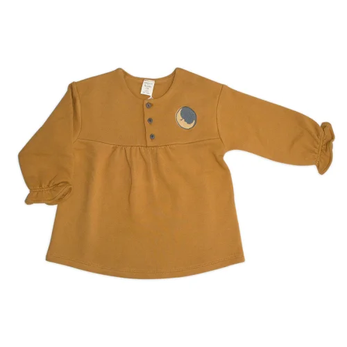 Auntie Me - Organic Sudan Brown Moon Dress