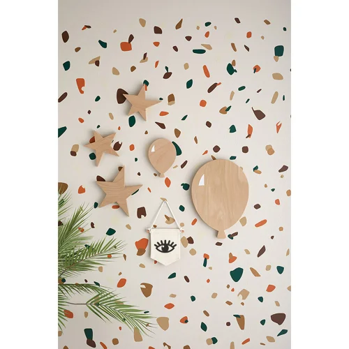 Figg - Confetti Wall Sticker - Earth