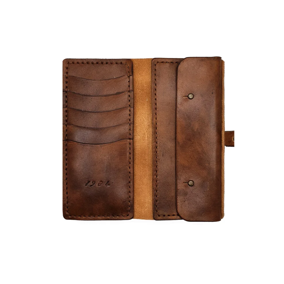 1984 Leather Goods - Long Cüzdan