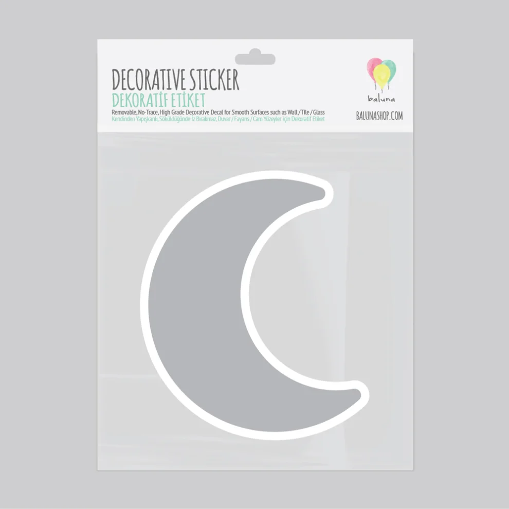 Baluna - Twinkle Moon Duvar Sticker