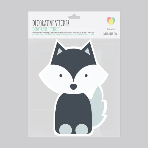 Baluna - Boho Fox Duvar Sticker