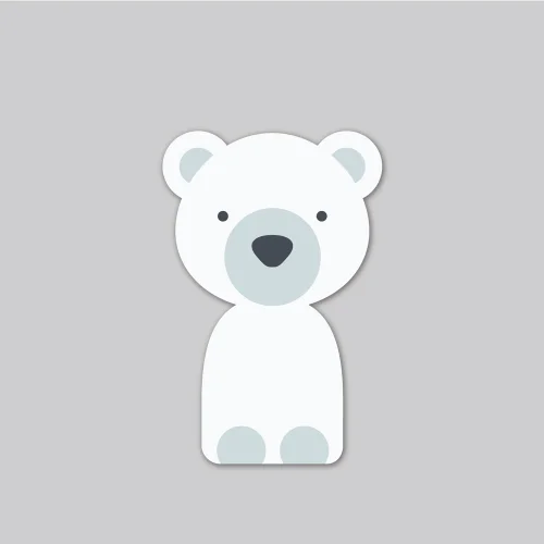 Baluna - Boho Bear Duvar Sticker