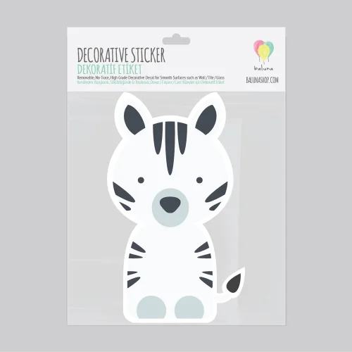 Baluna - Boho Zebra Wall Sticker