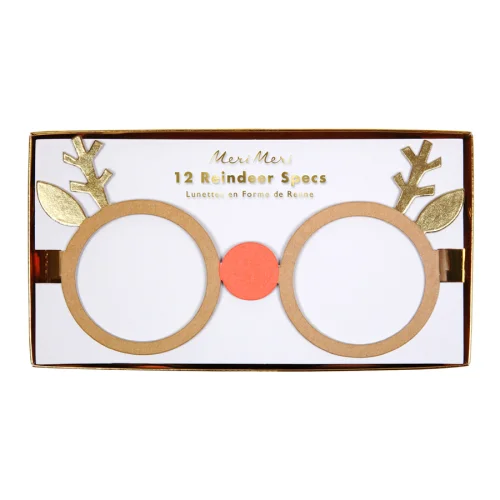 Meri Meri - Reindeer Paper Glasses