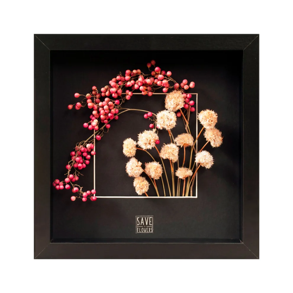 Save The Flowers - Square 33 Frame