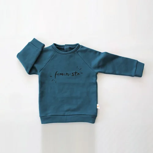 Tiny Little Love - Ocean Feminista Sweatshirt