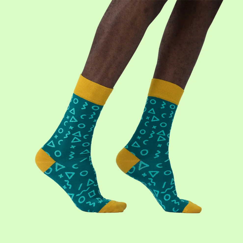 One Two Sock - Fragments Socks