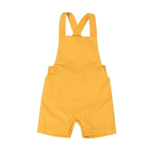 Phoca - Organic Retro Dungarees Gabardin