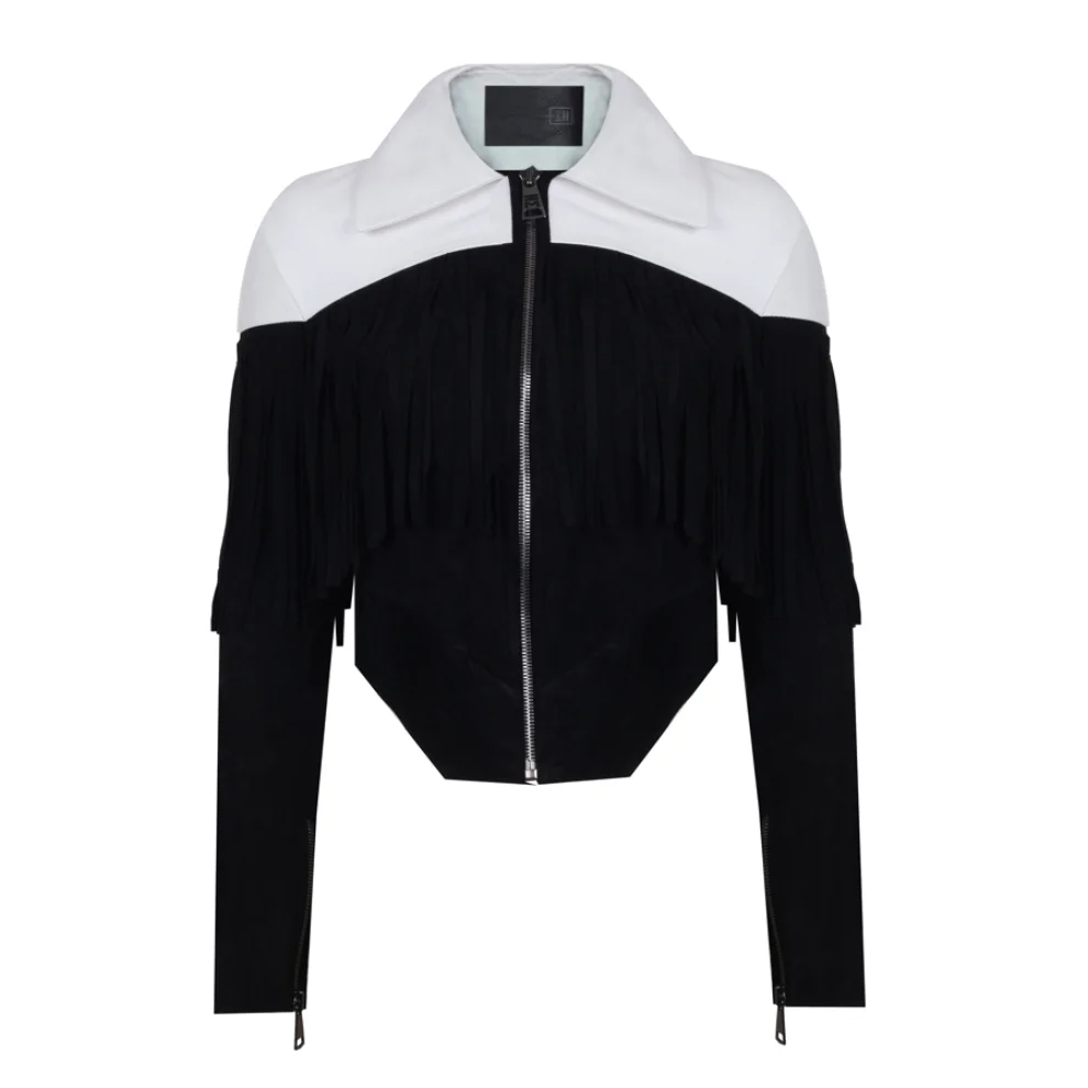 Haze of Monk - Fringed Corsette Jacket