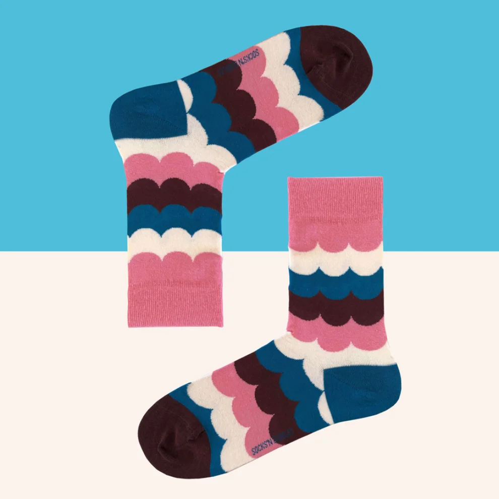 Socks'n Bubbles - Wavy Socks