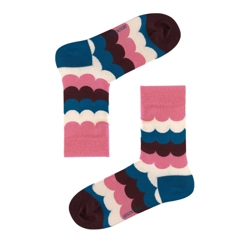 Socks'n Bubbles - Wavy Socks