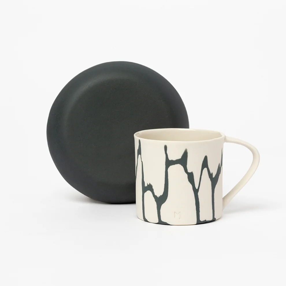 Masuma Ceramics - Noir Turkish Coffee Set