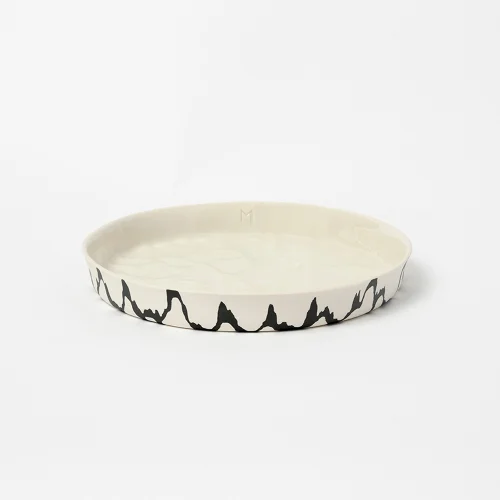 Masuma Ceramics - Noir Dessert Plate