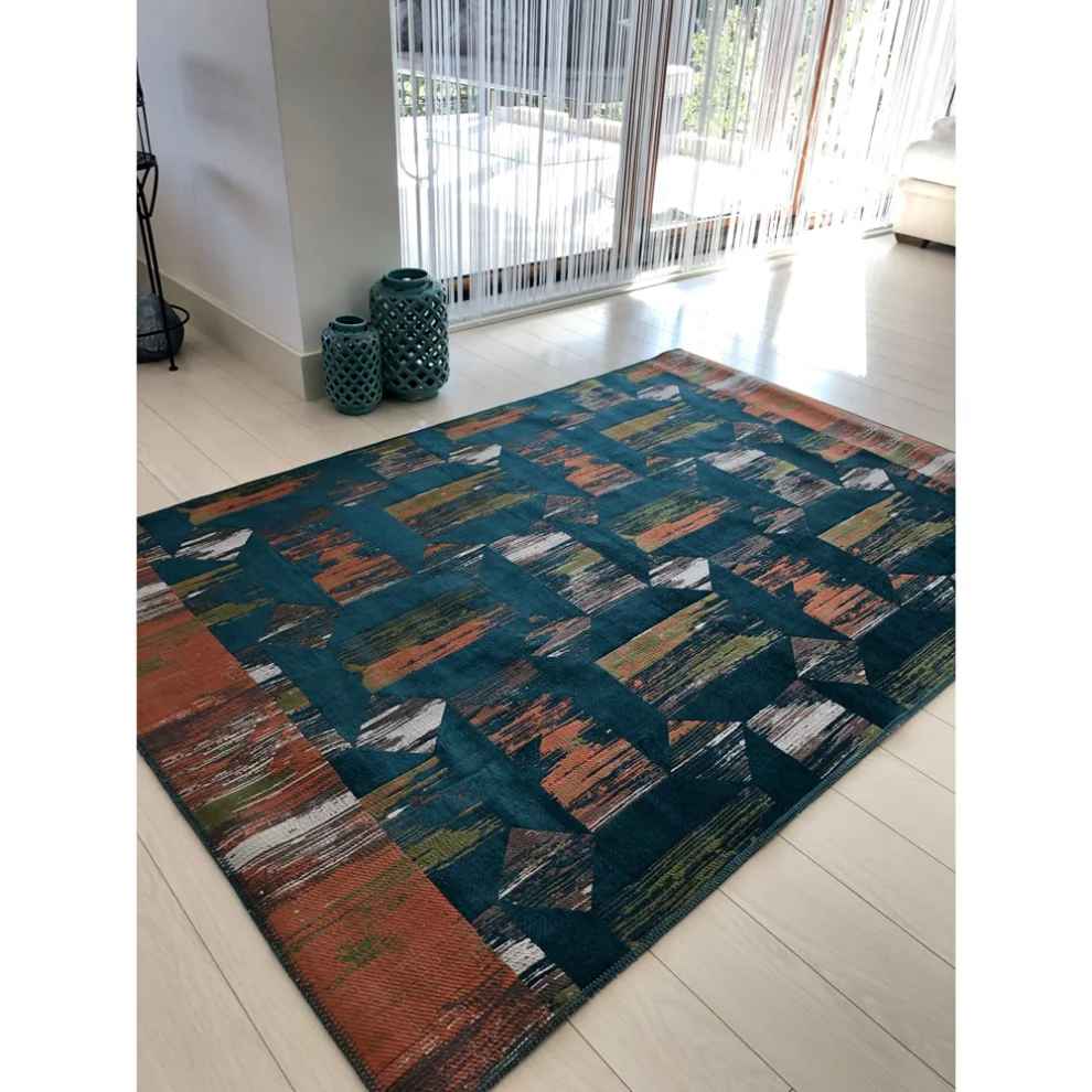 Feyz Contemporary Rugs	 - Chrome Rug