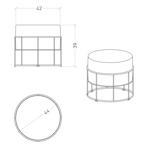 Den Design - Mono Puf