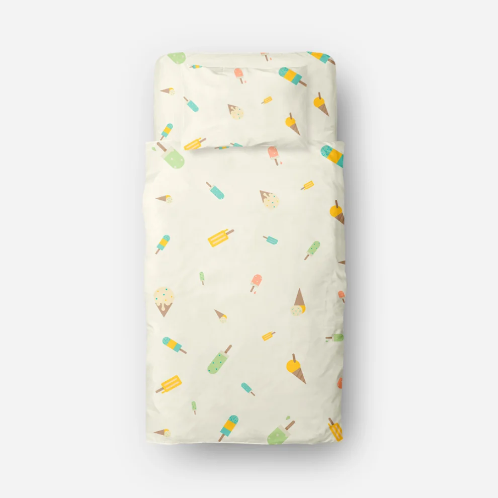 Happy Folks - Ice Cream Dream Single Duvet Cover Set