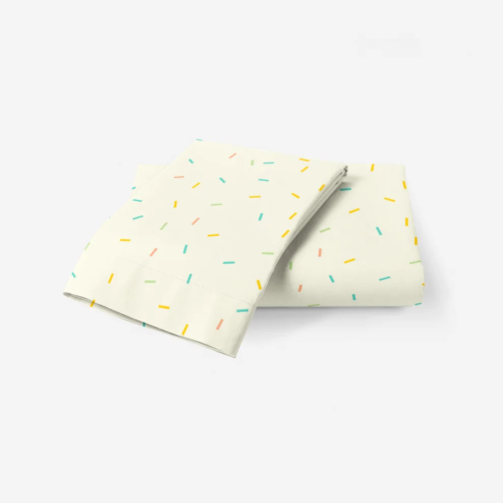 Happy Folks - Confetti Rain Single Duvet Cover Set