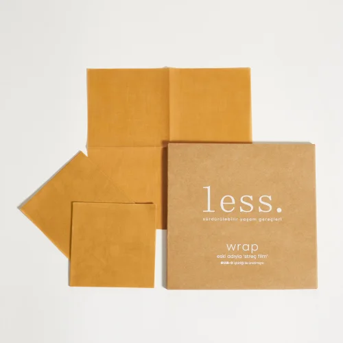 Less. - Beeswax Wrap Small Set of 3